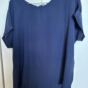 Navy Blue Women's Top